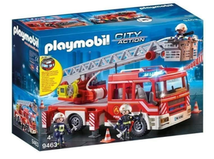 PLAYMOBIL 9463 CITY ACTION FIRE UNIT WITH EXTENDABLE LADDER