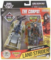 THE CORPS 33805 LAND STRIDER SOLDIER & VEHICLE (2 DESIGNS ONE SUPPLIED)