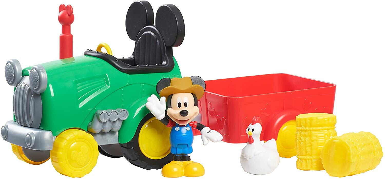 DISNEY JUNIOR 38734 MICKEY MOUSE BARNYARD FUN TRACTOR