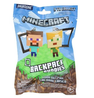 Minecraft Backpack Buddies 3D (DESIGNS VARY, ONE SUPPLIED RANDOM)