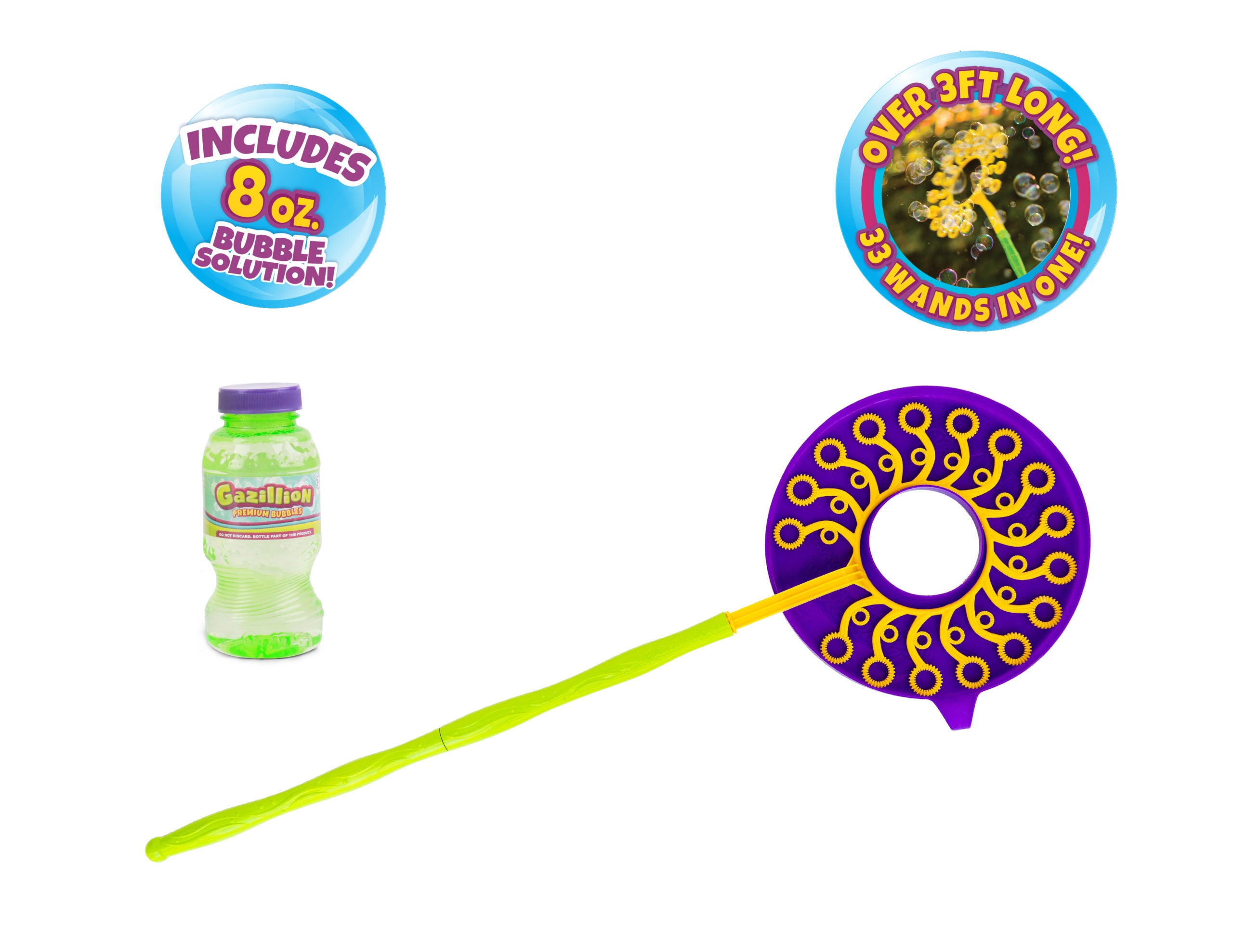GAZILLION BUBBLES 36620 MEGA ZILLION WAND