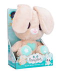 PEEKAPETS 88955 INTERATIVE BUNNY PLUSH CREAM AND GREEN