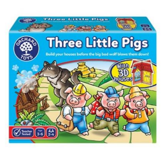 ORCHARD TOYS 081 THREE LITTLE PIGS GAME