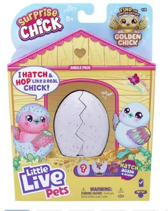 LITTLE LIVE PETS 26451 SURPRISE CHICK PINK EGG