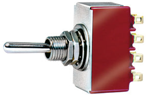 PECO PL-21 FOUR POLE DOUBLE THROW TOGGLE SWITCH (FOR USE WITH SL-E383F) PECO LECTRICS  FOR PECO SETRACK AND PECO STREAMLINE  ALL GAUGES