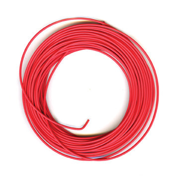 PECO PL-38 R ELECTRICAL WIRE  RED  3 AMP  16 STRAND PECO LECTRICS  FOR PECO SETRACK AND PECO STREAMLINE  ALL GAUGES