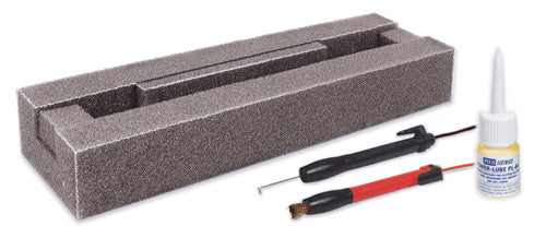 PECO PL-71 SERVICING KIT  (1 CRADLE  1 POWER-LUBE  1 WHEEL BRUSH & SCRAPER) PECO LECTRICS  FOR PECO SETRACK AND PECO STREAMLINE  ALL GAUGES