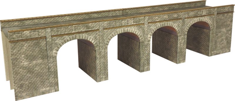 METCALFE N GAUGE PN141 STONE VIADUCT