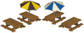 METCALFE N GAUGE PN810 PICNIC TABLES