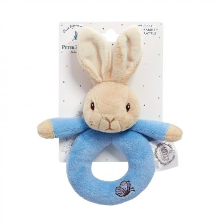 PETER RABBIT PO1446P PETER RABBIT PLUSH RING RATTLE