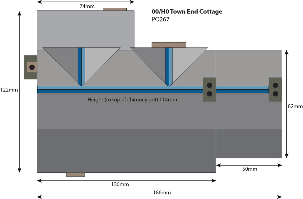 METCALFE PO 00/H0 PO267 TOWN END COTTAGE