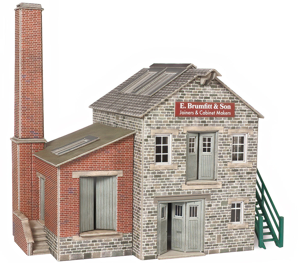 METCALFE PO286 00/H0 SCALE RAMSHACKLE WORKSHOP
