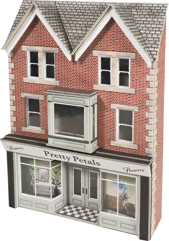 METCALFE PO374 00/H0 SCALE NO. 7 HIGH STREET LOW RELIEF SHOP FRONT