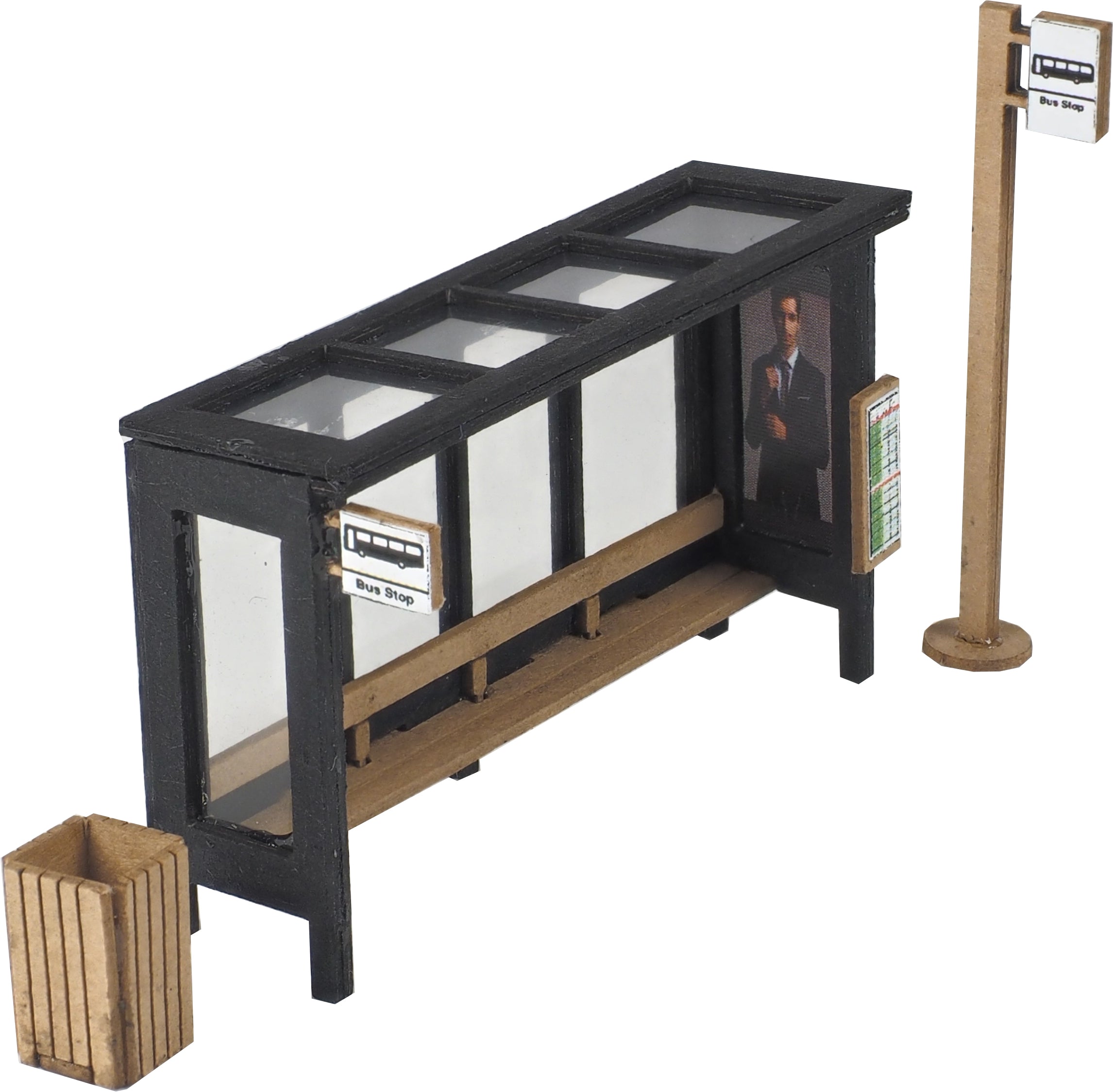 METCALFE PO525 00/H0 BUS SHELTER