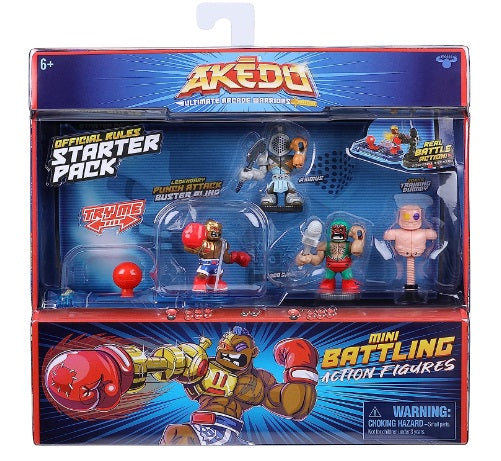 AKEDO 14231 ULTIMATE ARCADE WARRIORS PUNCH ATTACK STARTER PACK