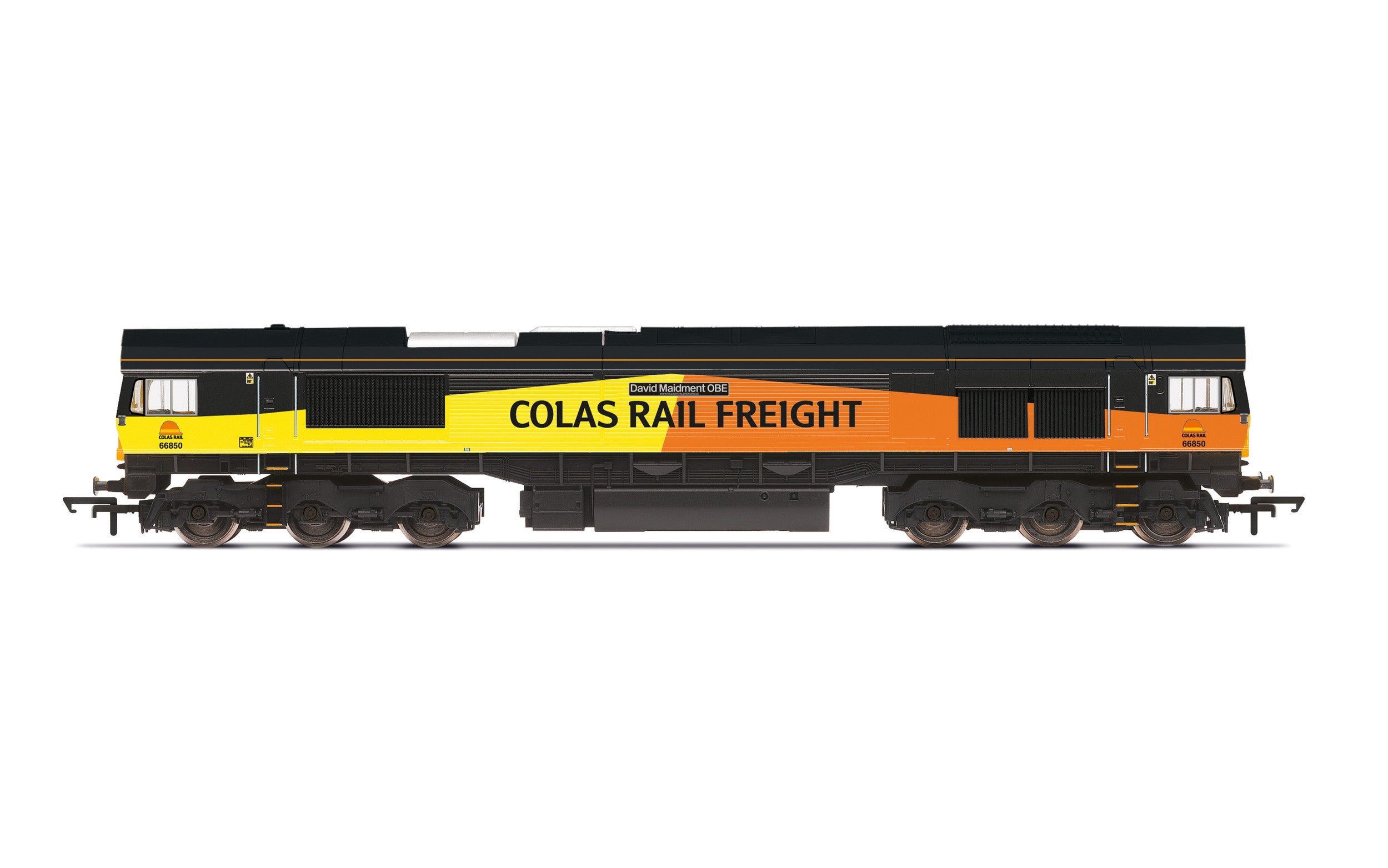 Hornby R30019 Diesel & Electric Locomotives Colas  Class 66  Co-Co  66850  David Maidment OBE  - Era 11
