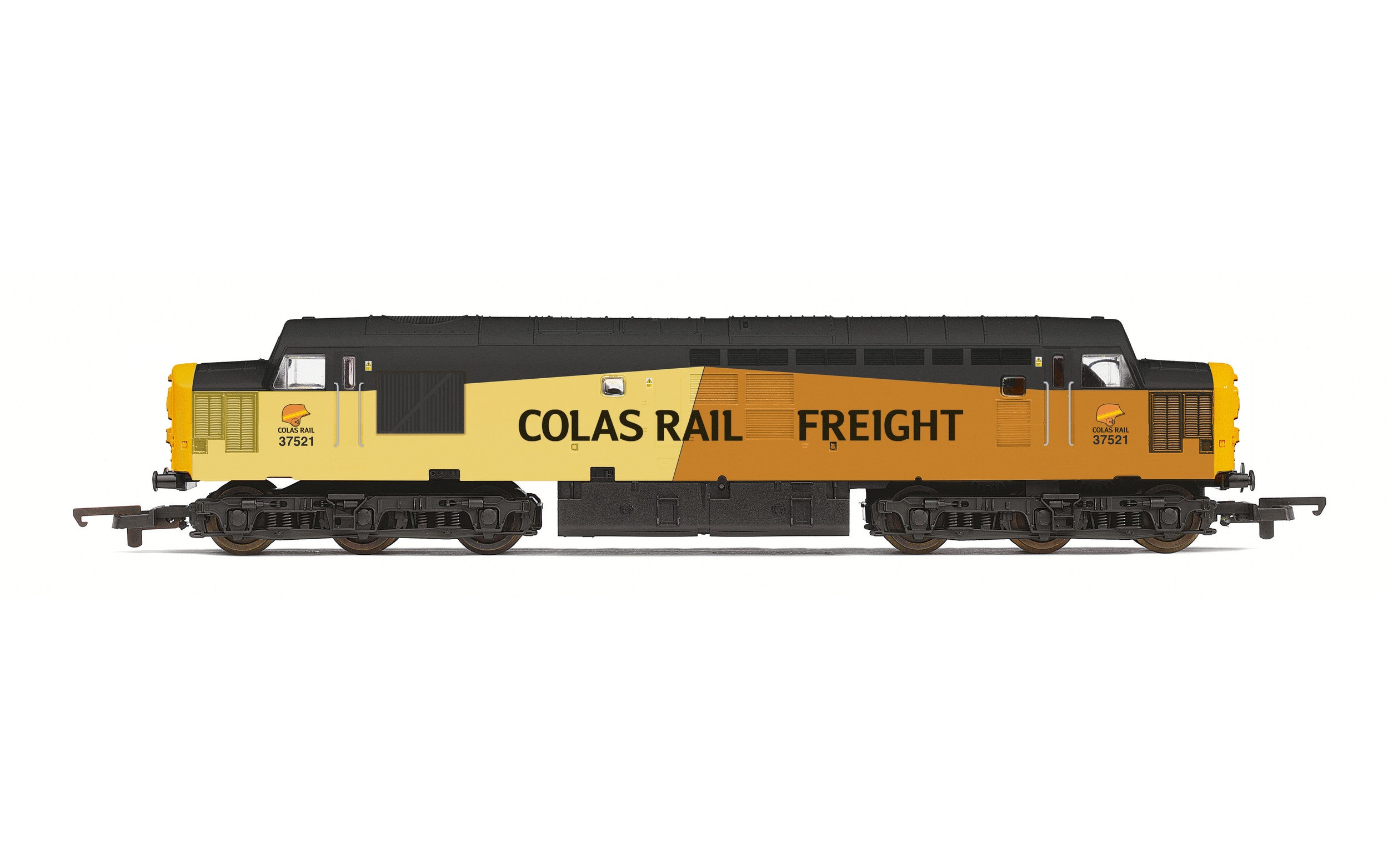 Hornby R30041TTS Railroad Diesel Locomotives Colas Rail  Class 37   Co-Co  37521  - Era 11