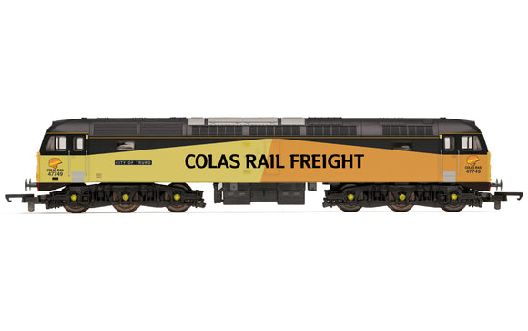 Hornby R30045 Railroad Diesel Locomotives Colas Rail  Class 47  Co-Co  47749  City of Truro  - Era 11