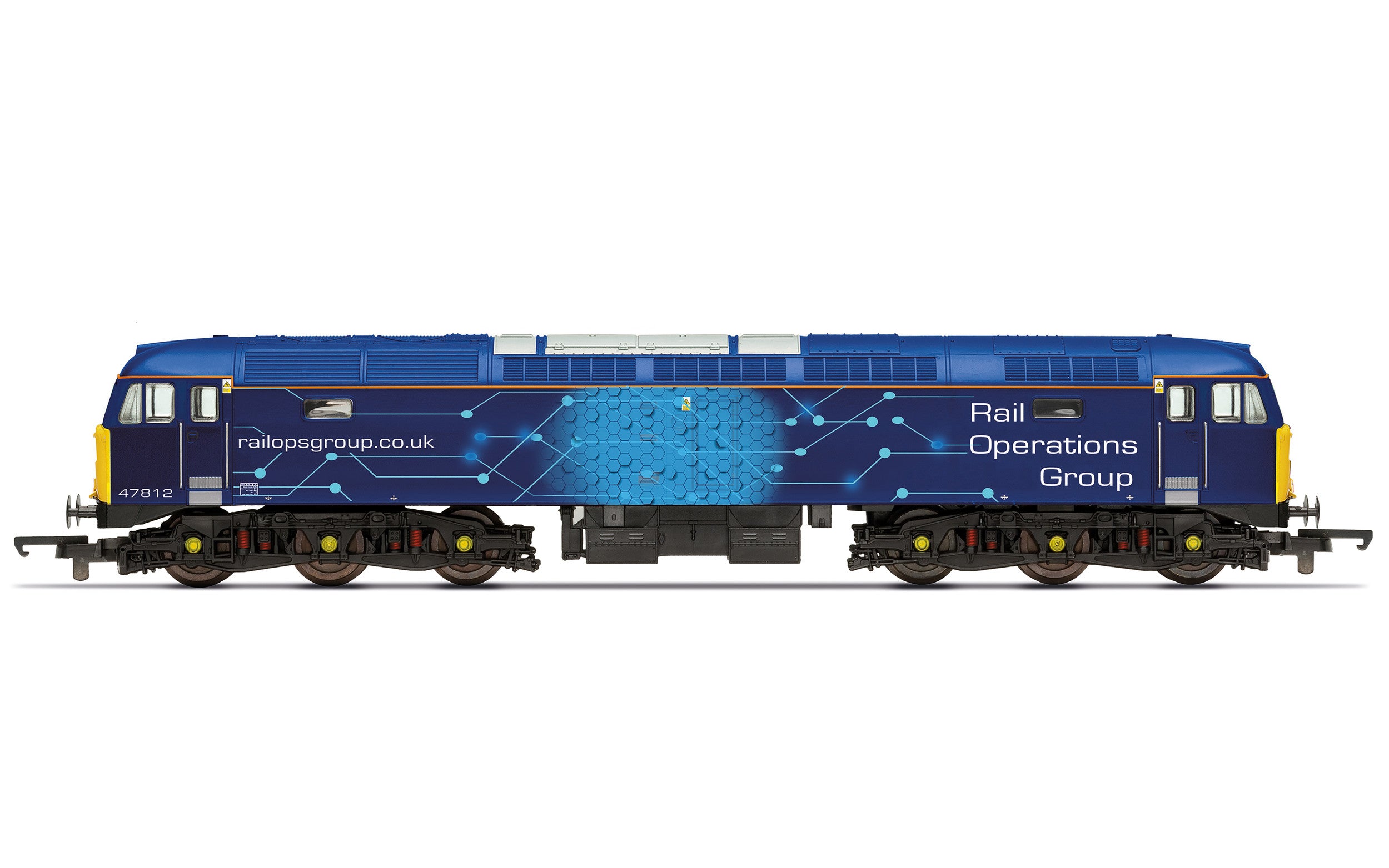 Hornby R30046 Railroad Diesel Locomotives ROG  Class 47  Co-Co  47812 - Era 11