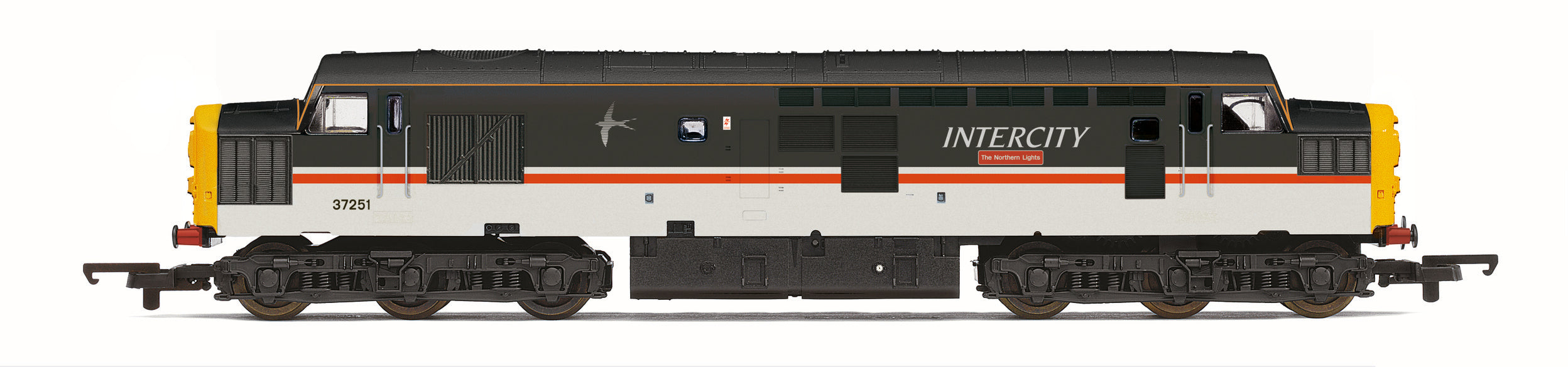 HORNBY  R30180 RailRoad Plus BR InterCity, Class 37, Co-Co, 37251 'The Northern Lights' - Era 8