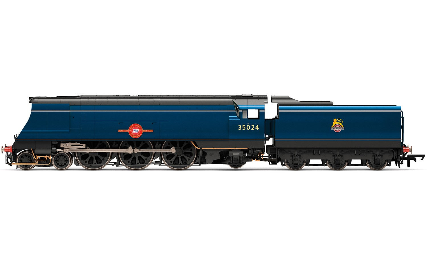 Hornby R3632 BR  Merchant Navy Class  4-6-2  35024 ‘East Asiatic Company’ - Era 4