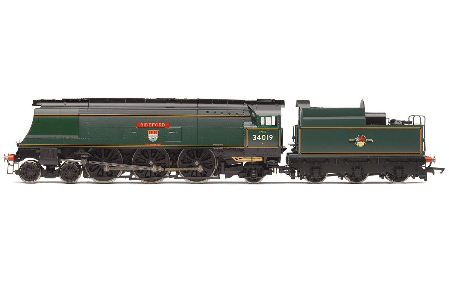 Hornby R3638 BR (Original) West Country Class  4-6-2  34019 ‘Bideford’ - Era 5