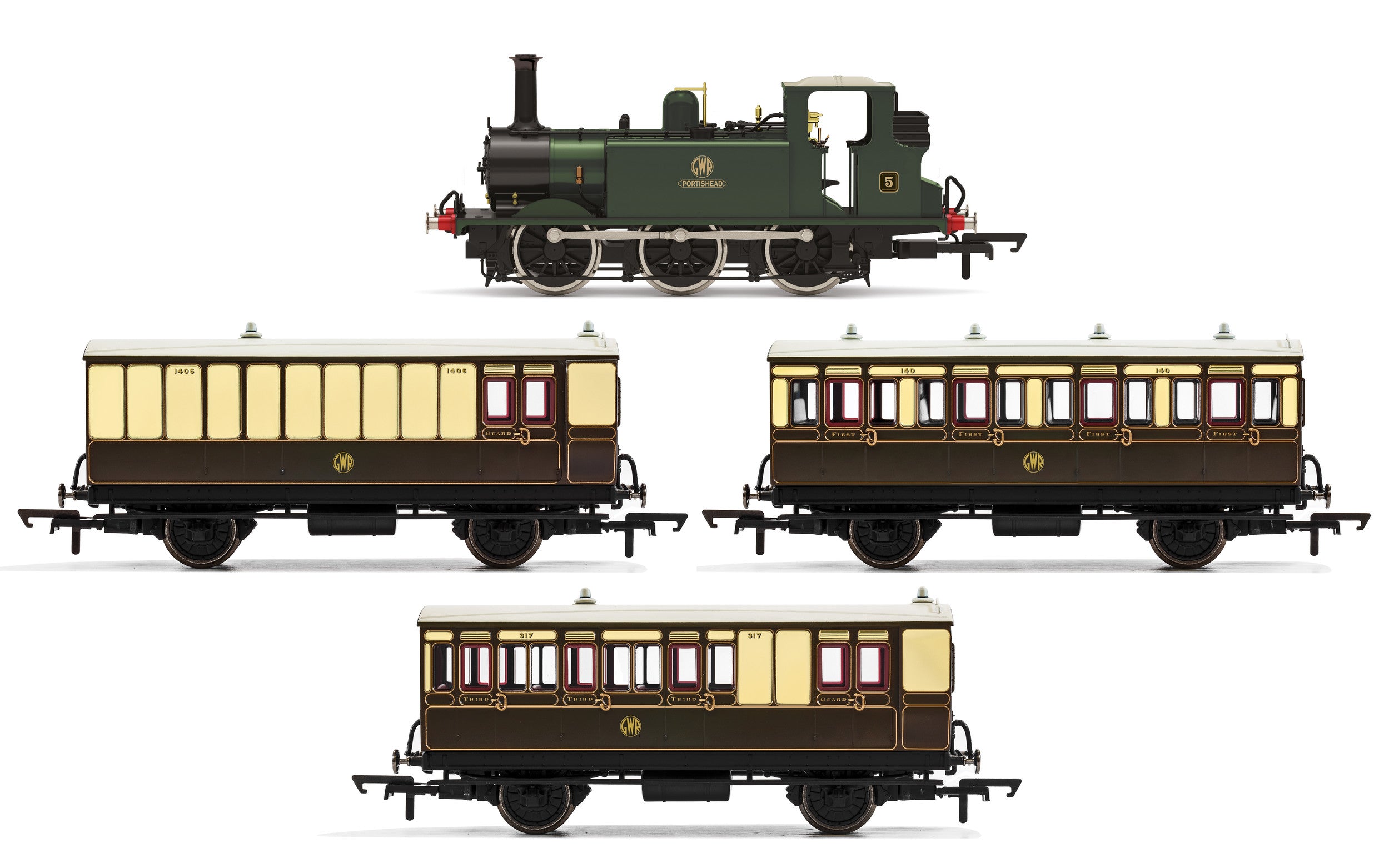 HORNBY R3960 GWR TERRIER TRAIN PACK