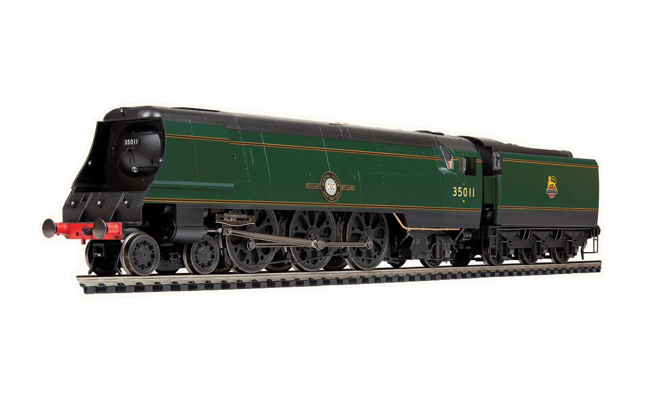 Hornby R3971 Steam Locomotives BR  Merchant Navy Class  4-6-2  35011  General Steam Navigation  - Era 4