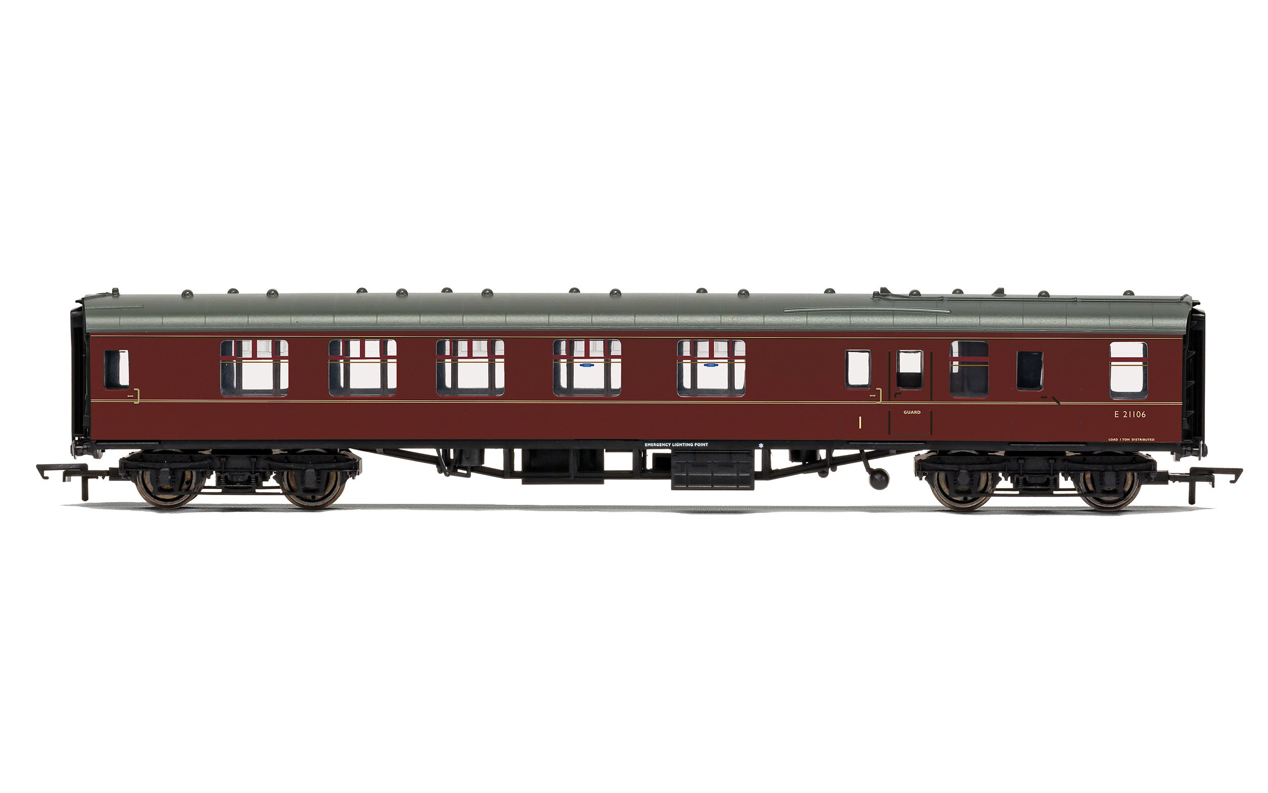 Hornby R40022 Coaches BR  Mk1 Brake Composite Corridor  E 21106 - Era 4