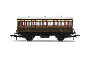 Hornby R40066 Coaches GWR  4 Wheel Coach  3rd Class  1889 - Era 2/3