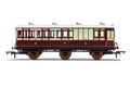 Hornby R40075 Coaches LNWR  6 Wheel Coach  Brake 3rd Class  7463 - Era 2