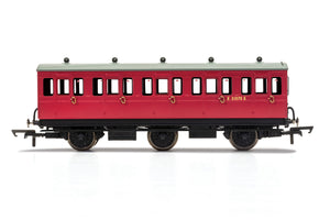 Hornby R40078 Coaches BR  6 Wheel Coach  3rd Class  E31070 - Era 4