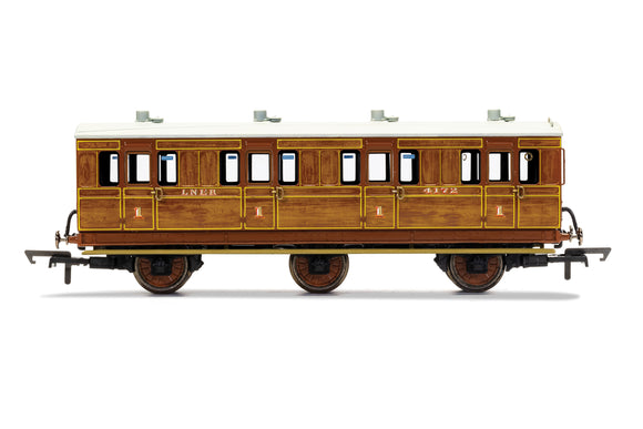 Hornby R40081 Coaches LNER  6 Wheel Coach  1st Class  4172 - Era 3