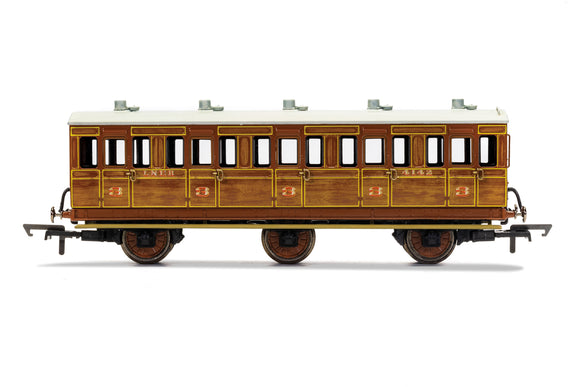Hornby R40082A Coaches LNER  6 Wheel Coach  3rd Class  4142 - Era 3