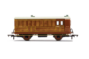Hornby R40084 Coaches LNER  4 Wheel Coach  Brake Baggage  4103 - Era 3