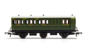 Hornby R40087 Coaches SR  6 Wheel Coach  Brake 3rd Class  3750 - Era 3