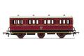Hornby R40089 Coaches NBR  6 Wheel Coach  1st Class  414 - Era 2