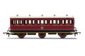 Hornby R40090 Coaches NBR  6 Wheel Coach  3rd Class  1169 - Era 2