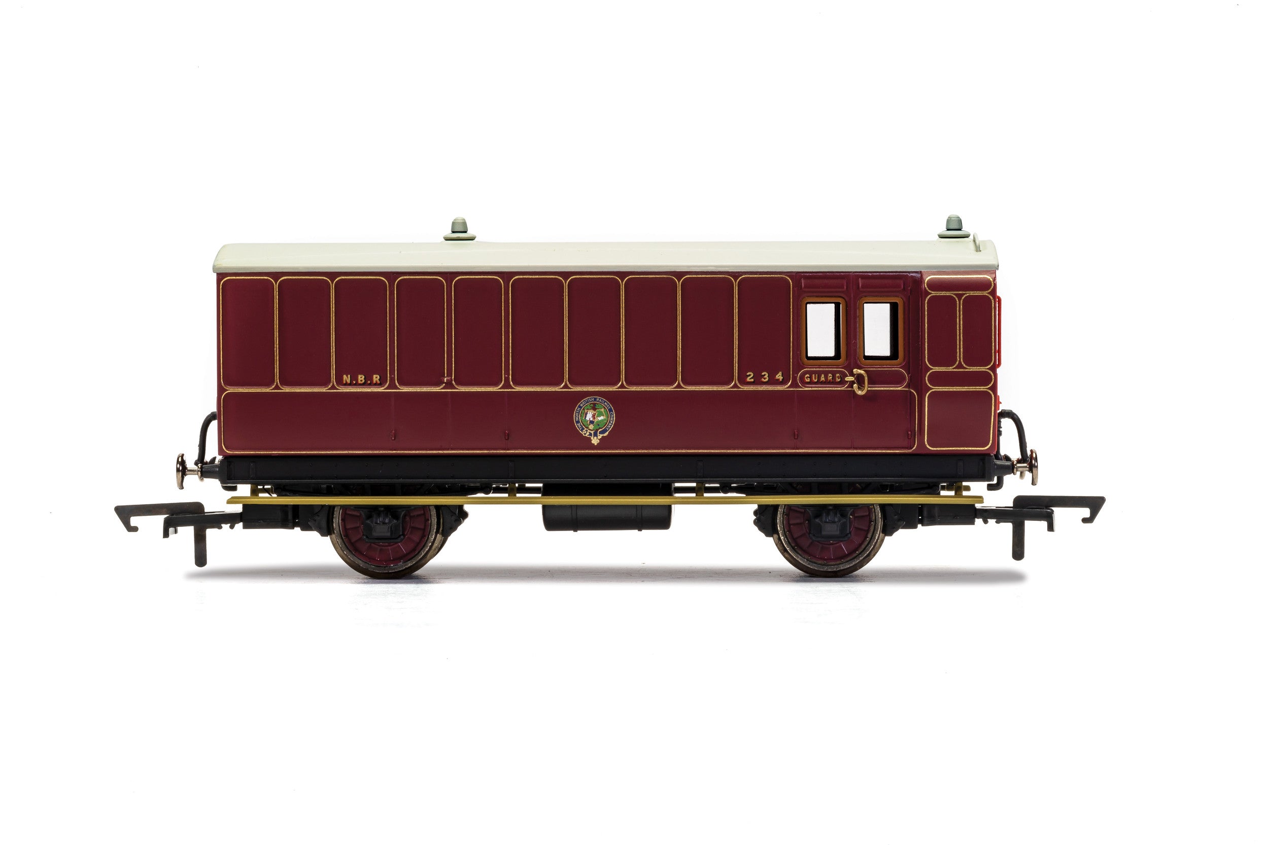 Hornby R40092 Coaches NBR  4 Wheel Brake  Baggage  234 - Era 2