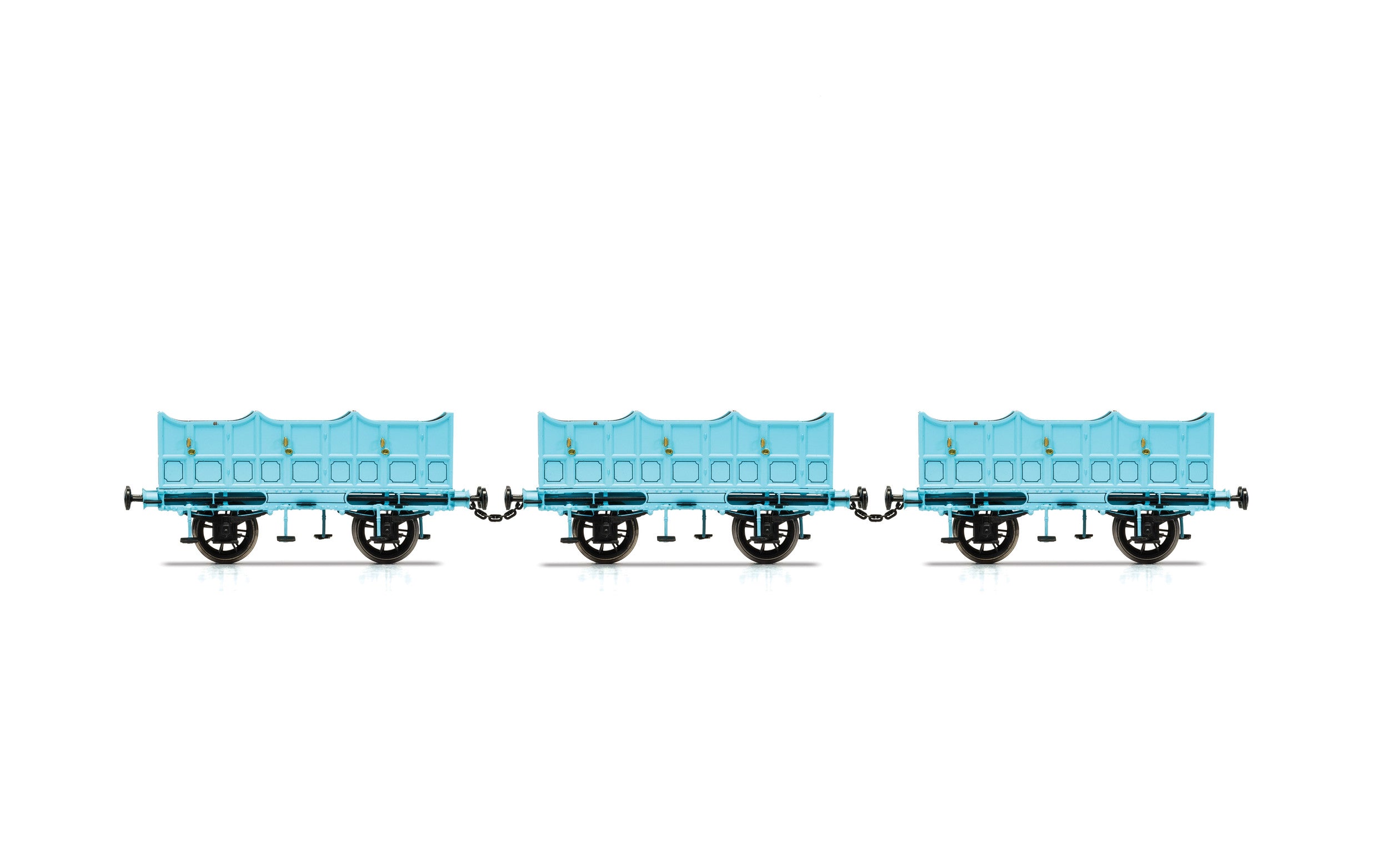 Hornby R40102 Coaches L&MR  Open Carriage Pack - Era 1