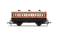 Hornby R40108 Coaches LSWR  4 Wheel Coach  3rd Class  Fitted Lights  302 - Era 2