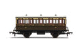Hornby R40112 Coaches GWR  4 Wheel Coach  3rd Class  Fitted Lights  1889 - Era 2/3