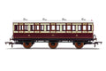 Hornby R40120A Coaches LNWR  6 Wheel Coach  3rd Class  Fitted Lights  4671 - Era 2