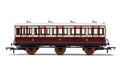 Hornby R40120 Coaches LNWR  6 Wheel Coach  3rd Class  Fitted Lights  1523 - Era 2
