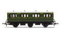 Hornby R40131 Coaches SR  6 Wheel Coach  1st Class  Fitted Lights  7514 - Era 3