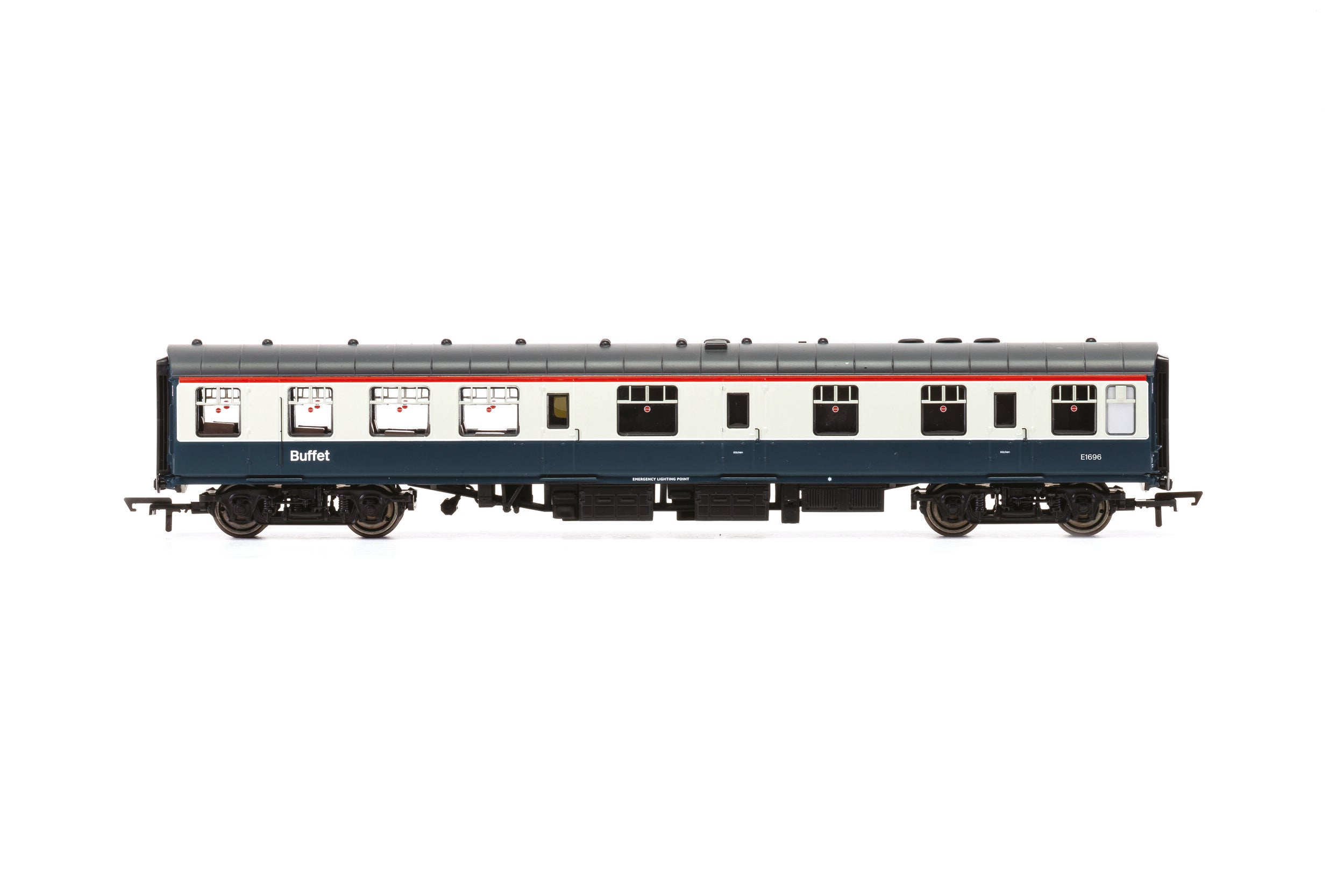 Hornby R40217 BR InterCity, Mk1 RBR, E1696 - Era 7