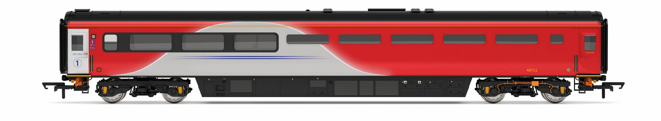 HORNBY R40251 LNER, Mk3 Trailer Restaurant First Buffet (TRFB), 40711 - Era 10