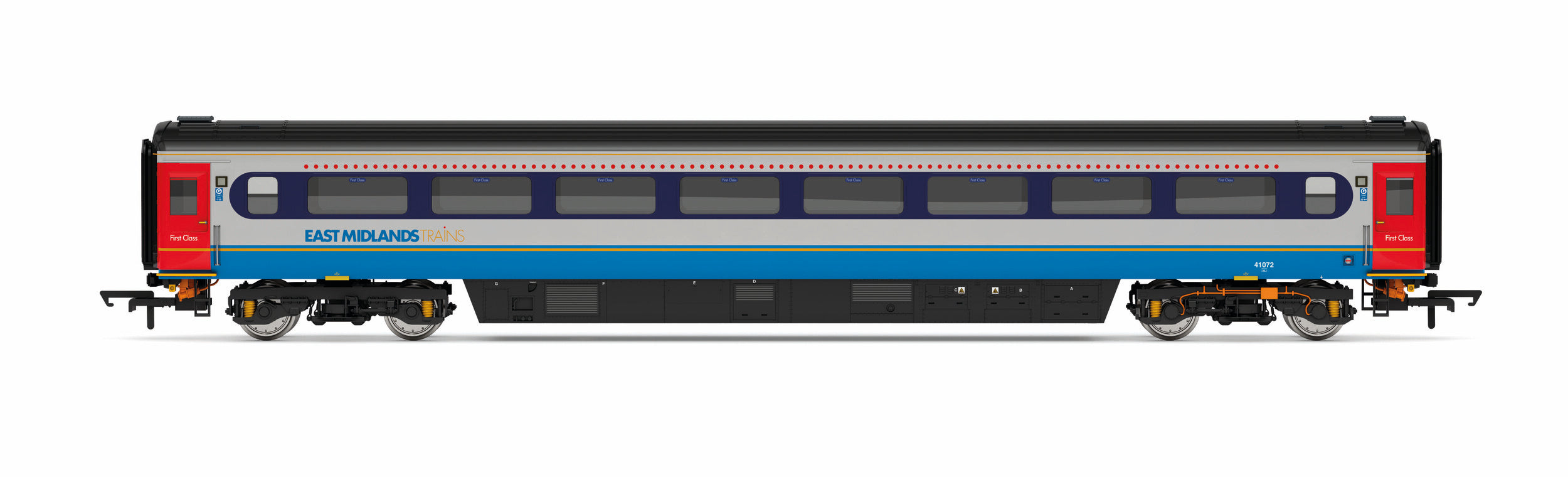 Hornby R40367 East Midlands MK3 Coach G 41072 - Era 10