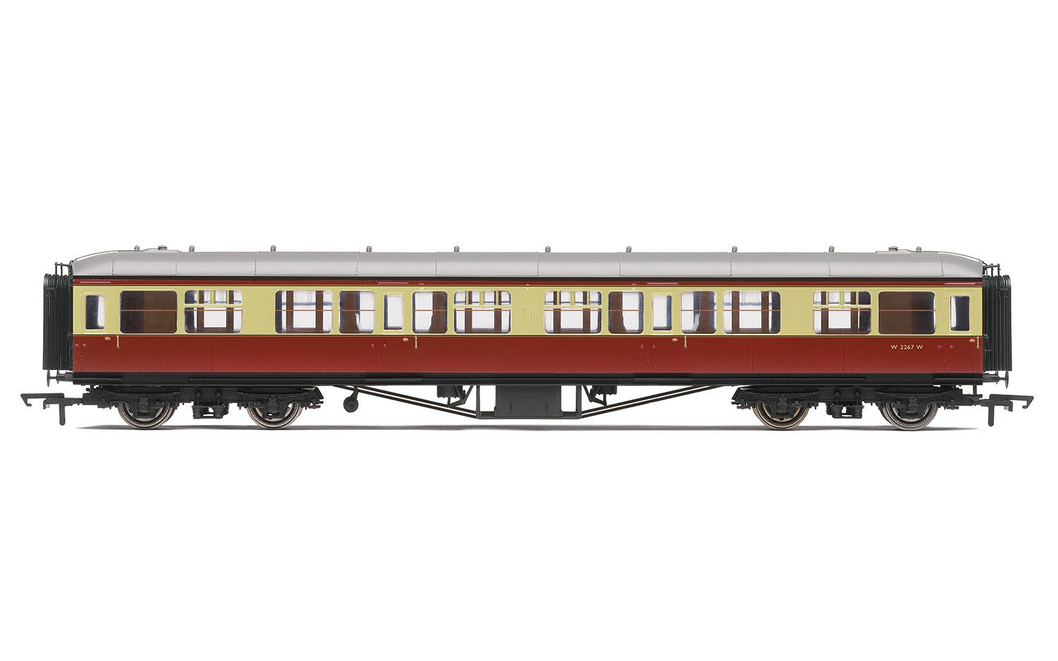 Hornby R4405B BR  63' Hawksworth Corridor Third  W2267W - Era 4