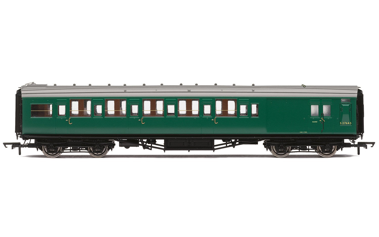 Hornby R4838 BR  Maunsell Corridor Six Compartment Brake Second  S2764S 'Set 230' - Era 5